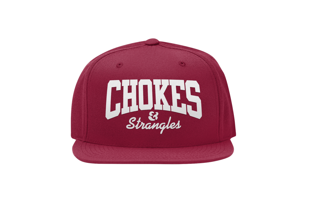 Limited Maroon Chokes & Strangles Hat