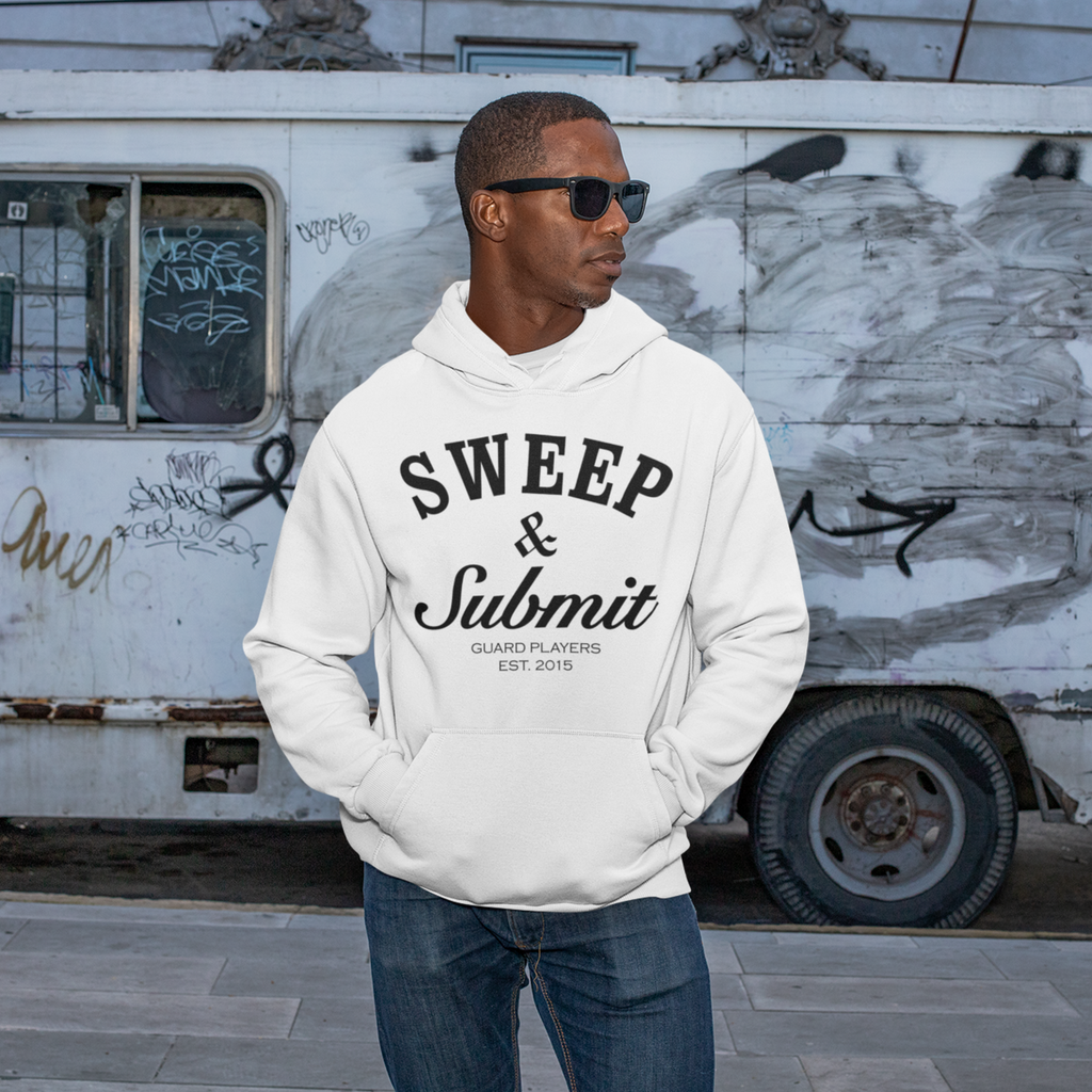 Sweep & Submit Hoodie White