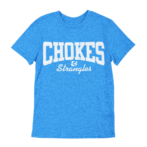 Chokes & Strangles T-shirt Heather Blue