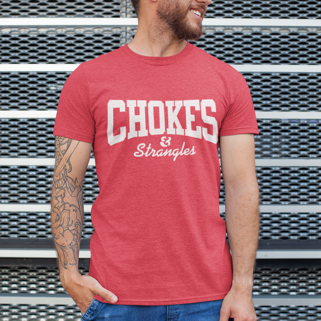 Chokes & Strangles T-shirt Heather Red