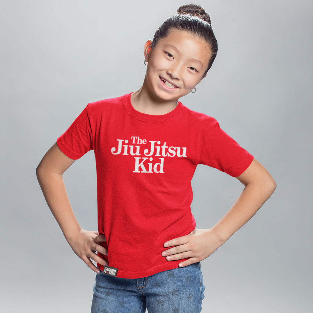 The Jiu Jitsu Kid <br> Kids T-shirt <br> Red