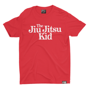 The Jiu Jitsu Kid <br> Kids T-shirt <br> Red