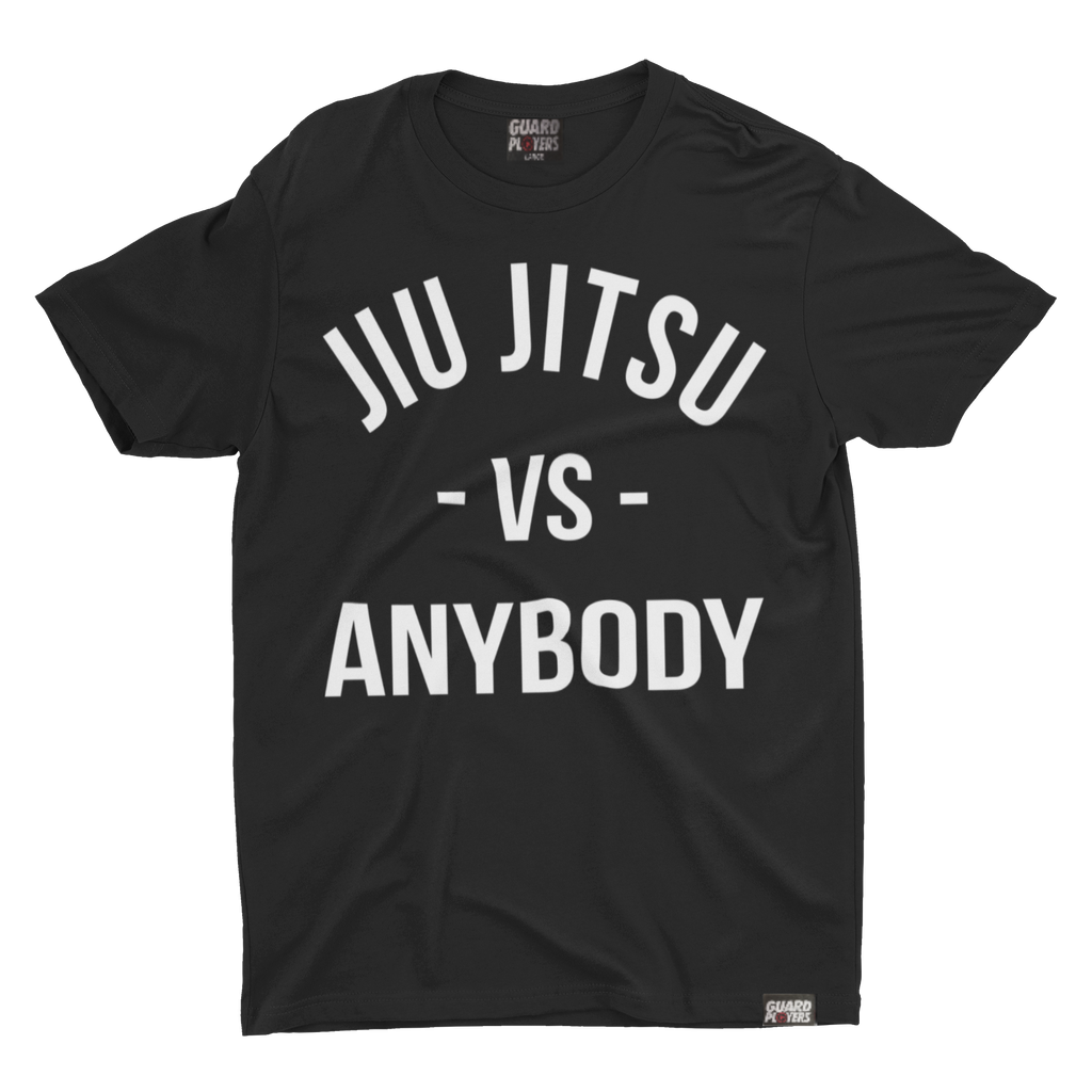 Jiu Jitsu VS Anybody T-shirt Black