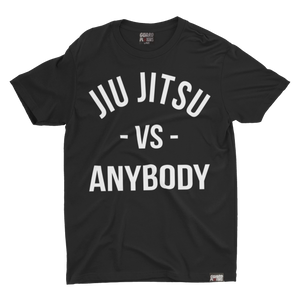 Kids Jiu Jitsu VS Anybody T-shirt Black